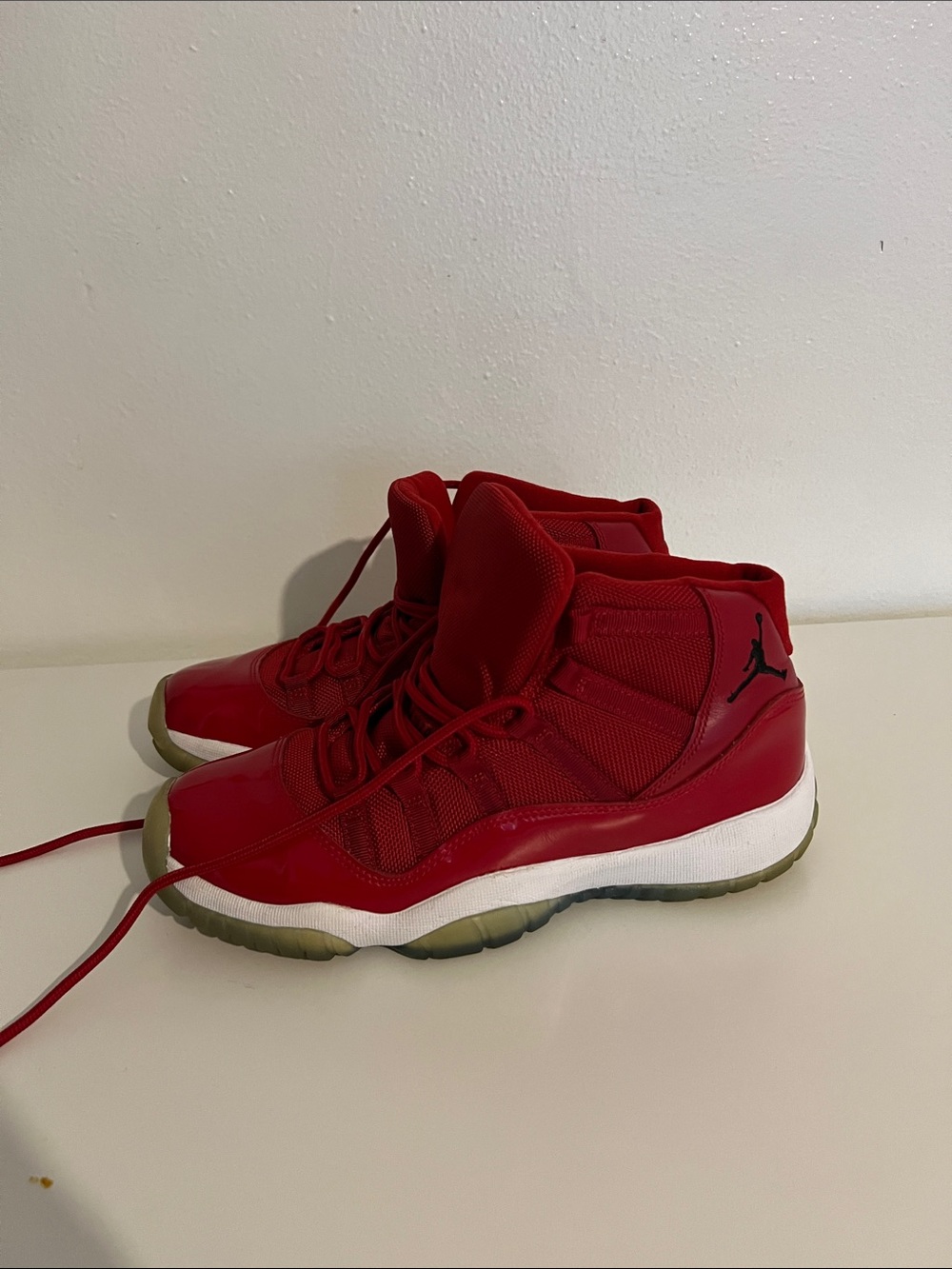 Jordan Red High-Top Men's Basketball Sneakers
